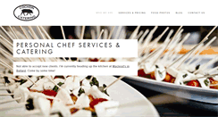 Desktop Screenshot of cochoncatering.com